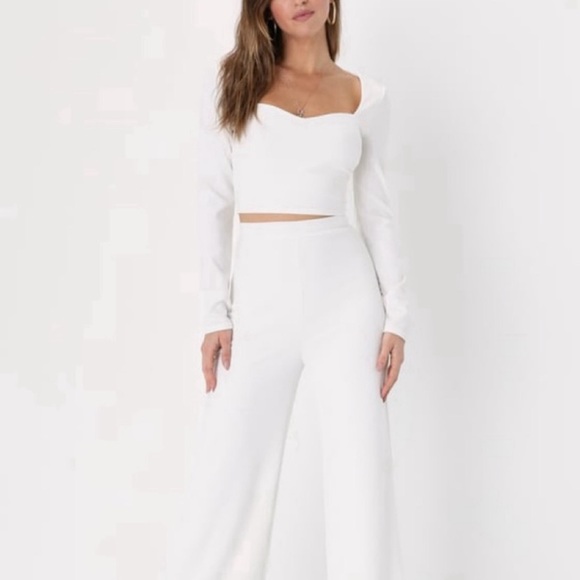 Lulus White Jumpsuit - Picture 1 of 5